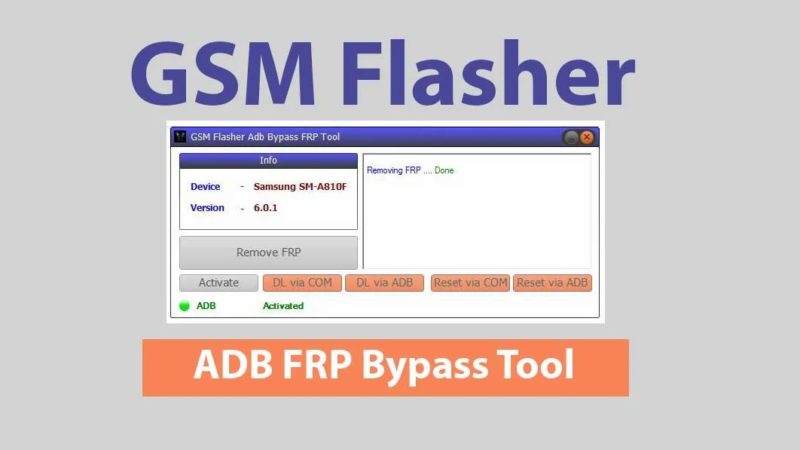 gsm flasher frp tool samsung