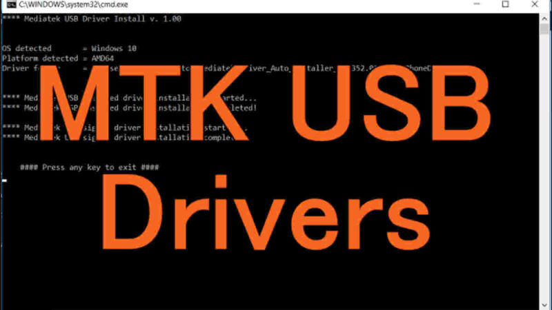 تحميل وتثبيت تعريفات هواتف معالجات ميديا تك Mtk Usb Driver