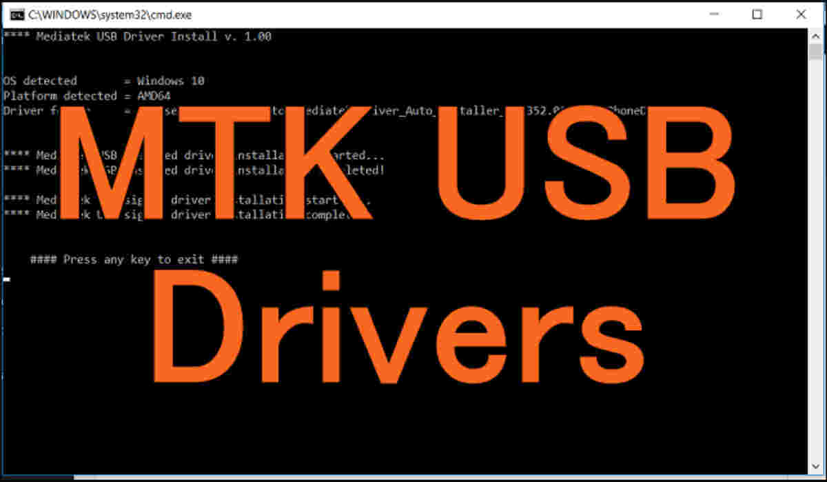 تحميل وتثبيت تعريفات هواتف معالجات ميديا تك Mtk Usb Driver