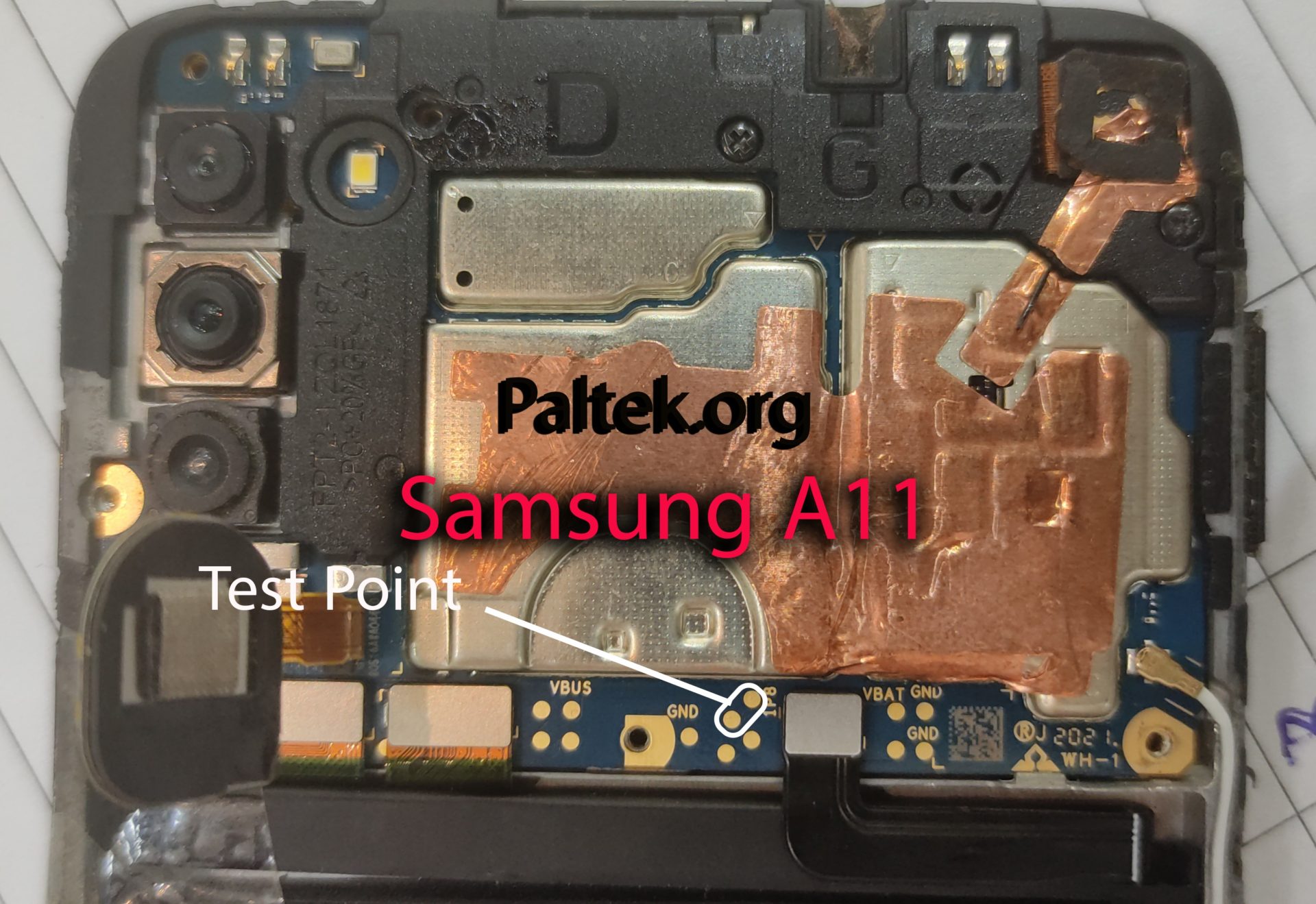 Samsung A11 A115F,115U, A115M ISP PinOUT Test Point EDL, 54 OFF